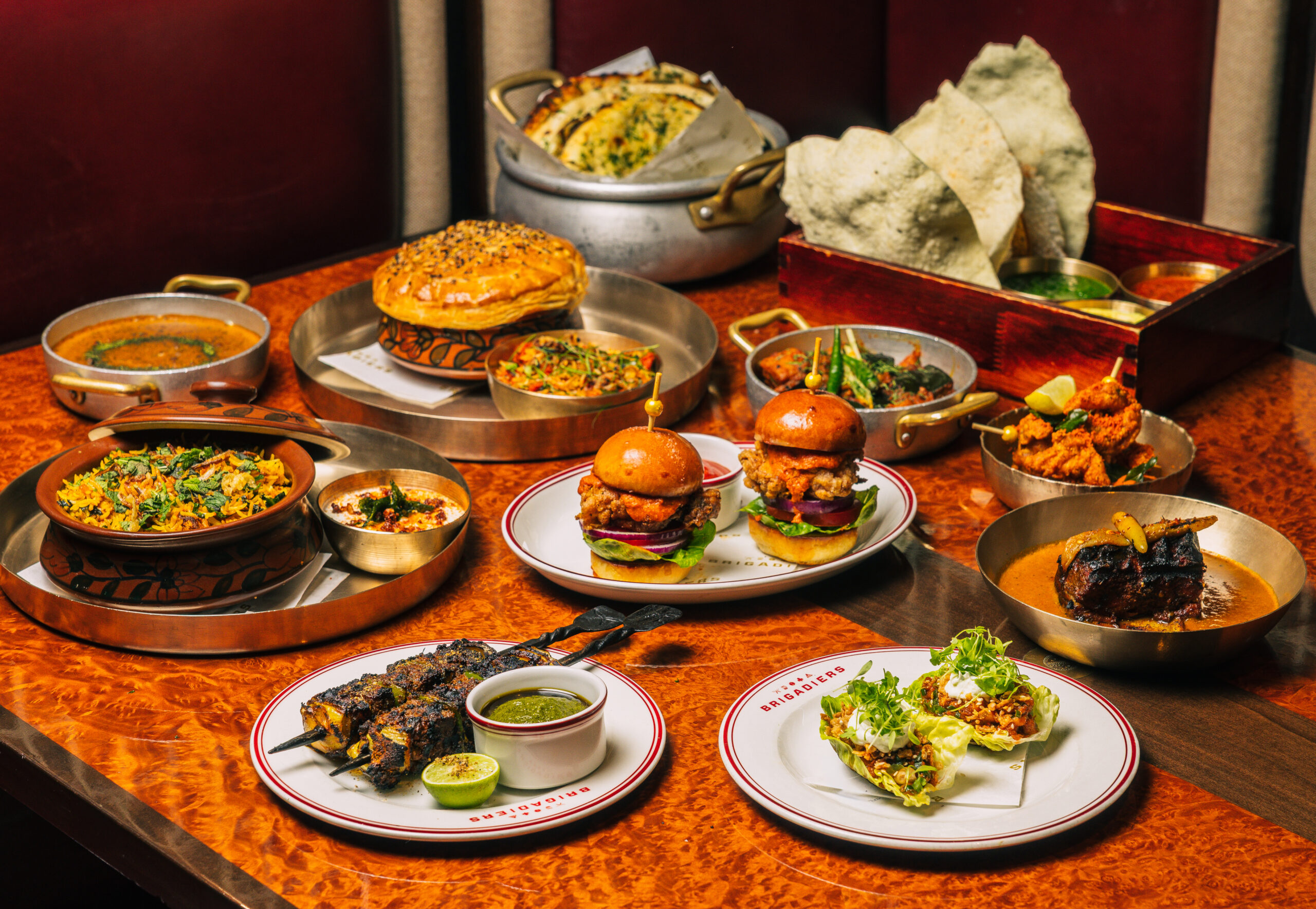 Brigadiers World Cup Feast Menu